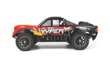 BZN540275 BLACKZON Vyper SC Turbo 1/16 4WD Electric 2S Brushless - Red/Orange-Cars & Trucks-Mike's Hobby