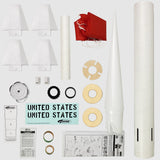 EST9704 Nike Smoke Pro Series II Model Rocket Kit-ROCKETS-Mike's Hobby