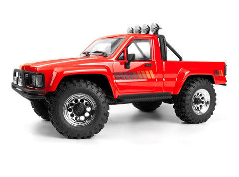 HPI160803 HPI Venture18 Flux 1985 Toyota Hilux SR5, Brushless, Red-Cars & Trucks-Mike's Hobby