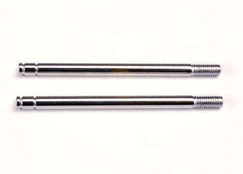 TRA1664 Long Steel Shock Shafts (2)-PARTS-Mike's Hobby