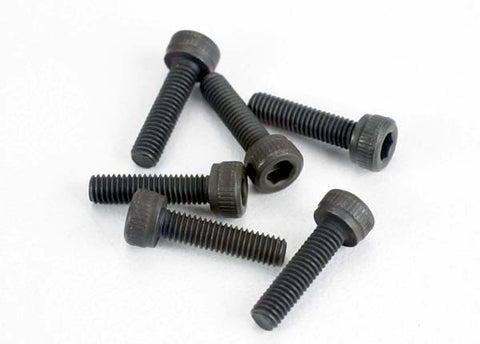 TRA2584 SCREWS CAP-HEAD 3X12MM HEX (6)-HARDWARE-Mike's Hobby