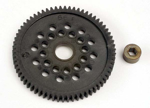 TRA3166 66-Tooth Spur Gear (32-Pitch) with Bushing-Spur Gear-Mike's Hobby