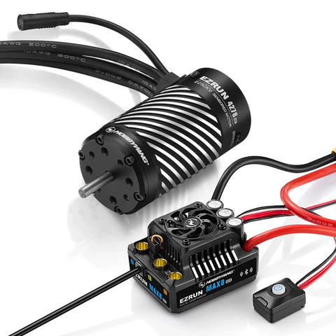 HWI38010607 MAX8 GS2 ESC + 4278SD 2250KV G2R Motor (3-8S) Combo-ESC AND MOTORS-Mike's Hobby