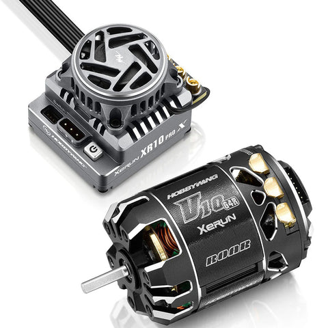 HWI38020455 XR10 Pro G3X ESC + V10 G4R 17.5T Spec Motor Combo-ESC AND MOTORS-Mike's Hobby