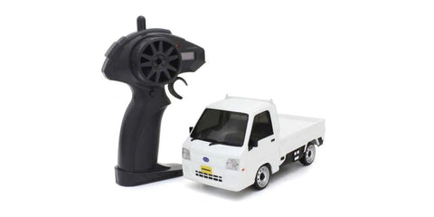 KYO66607 First Mini-Z Subaru Sambar Kei Truck - White-1/28 cars-Mike's Hobby