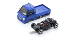 KYO66607BL First Mini-Z Subaru Sambar Kei Truck - Blue-1/28 cars-Mike's Hobby
