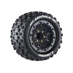 LOULT3309SX Louise MFT MT-Uphill Soft 1/10 Monster Truck Tires, 12, 14, 17mm Removable Hex - 1 Pair-WHEELS AND TIRES-Mike's Hobby