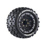 LOULT3309SX Louise MFT MT-Uphill Soft 1/10 Monster Truck Tires, 12, 14, 17mm Removable Hex - 1 Pair-WHEELS AND TIRES-Mike's Hobby