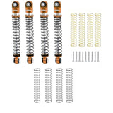 PHBSCX24752BRONZE 1/24 Aluminum 54mm Long Travel Shocks, Bronze, for Axial SCX24 Jeep / Bronco-PARTS-Mike's Hobby