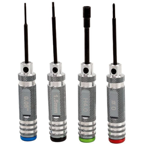 PHBSCX24762 0.05" PowerHobby 1.5mm Hex 4.0mm Nut #0 Driver Tool Set, for 1/24 / Axial SCX24-RC TOOLS-Mike's Hobby