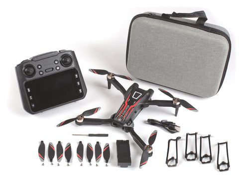 RGR4600 Rage RC Stinger BL FPV Drone with 1-Axis 1080p HD Camera & Storage Case-DRONE, QUAD COPTER-Mike's Hobby