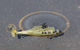 RGR6150 RAGE RC Hero-Copter BL, 4-Blade Brushless RTF Heli; Army