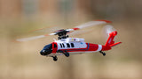 RGR6151 RAGE RC Hero-Copter BL, 4-Blade Brushless RTF Heli; Coast Guard