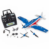 RGRA1300V3 RAGE RC P-51D Miss America Micro RTF Airplane with PASS (Pilot Assist Stability Software) System