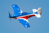RGRA1300V3 RAGE RC P-51D Miss America Micro RTF Airplane with PASS (Pilot Assist Stability Software) System
