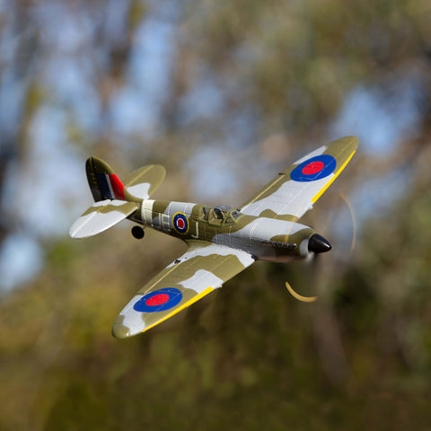 RGRA1303V2 Supermarine Spitfire Micro RTF Airplane with PASS (Pilot Assist Stability Software) System-Planes-Mike's Hobby