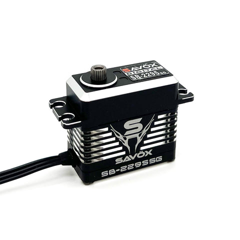 SAVSB2295SG Savox SB-2295SG High Torque, High Voltage Monster Brushless Servo, Black Edition, 0.050sec / 555.5oz @ 8.4V-SERVO-Mike's Hobby