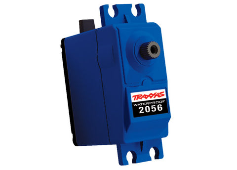 Traxxas 2056 - Servo, high-torque, waterproof (blue case)-SERVO-Mike's Hobby