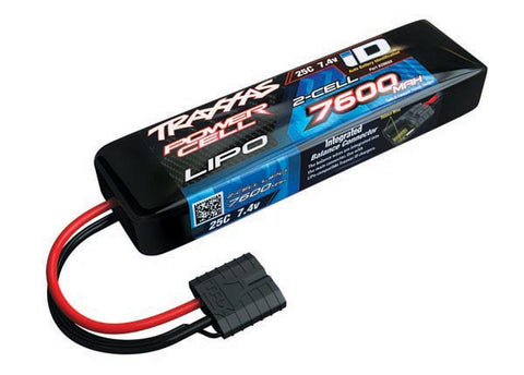TRA2869X - 7600mAh 7.4v 2-Cell 25C LiPo Battery-LiPo Battery-Mike's Hobby