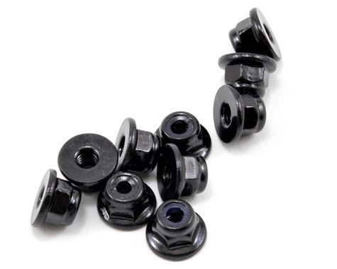 Tekno RC M3 Flanged Locknut (10)-RC CAR PARTS-Mike's Hobby