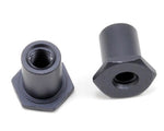TKR5122 - Steering Rack Bushings (aluminum, gun metal anodized, 2pcs)-PARTS-Mike's Hobby