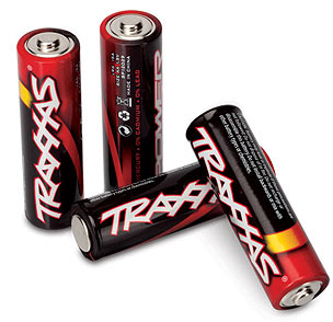 Traxxas AA Power Cell Alkaline 4 pack-Mike's Hobby