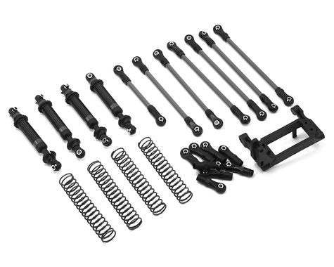 Traxxas TRX-4 Complete Long Arm Lift Kit (Black) **FREE ECONOMY SHIPPING ON THIS ITEM**-Mike's Hobby