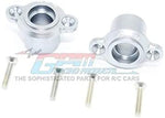 Aluminum Rear Axle Adapters - 1Pr Set Silver-RC CAR PARTS-Mike's Hobby