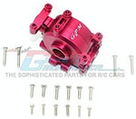 Aluminum Front Gear Box - 1 Set Red-RC CAR PARTS-Mike's Hobby