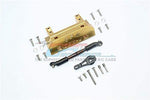 Brass Front Bumper Mount (200G) +25T Aluminum Servo Horn with Spring Steel Steering Link - 1 Set-RC CAR PARTS-Mike's Hobby