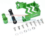 Aluminum Servo Mount + Stainless Steel Tie Rod + 25T Aluminum Servo Horn- 16Pc Set Green-Mike's Hobby