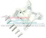 Aluminum Front Shock Mount - 1Pc Set Silver-RC CAR PARTS-Mike's Hobby