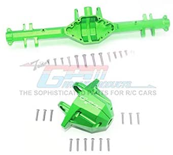 GPM RACING Traxxas UDR Aluminum Rear Axle Housing (with Carrier) - 1 Set Green-RC CAR PARTS-Mike's Hobby