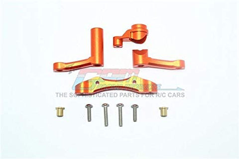 Aluminum Steering Assembly - 1 Set Orange-RC CAR PARTS-Mike's Hobby