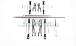 Traxxas Unlimited Desert Racer Stainless Steel Front+Rear Sway Bar & Aluminum Sway Bar Arm & Stainless Steel Linkage 23pc set (Gray Silver)-RC CAR PARTS-Mike's Hobby