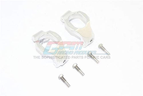 Aluminum Front C-HUBS -6PC Set Silver-RC CAR PARTS-Mike's Hobby