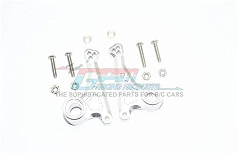 Aluminum Front Rocker Arm Set - 1Pr Set Silver-RC CAR PARTS-Mike's Hobby