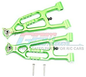 Aluminum Front Lower Suspension Arm - 1 Pair Set Green-RC CAR PARTS-Mike's Hobby