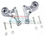 Aluminum Rear Rocker Arm Set - 1Pr Set Gray Silver-Mike's Hobby