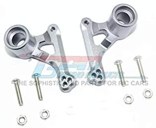 Aluminum Rear Rocker Arm Set - 1Pr Set Gray Silver-Mike's Hobby