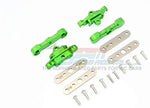 Aluminum Front + Rear Lower Arm Tie Bar Mount - 18Pc Set Green-RC CAR PARTS-Mike's Hobby