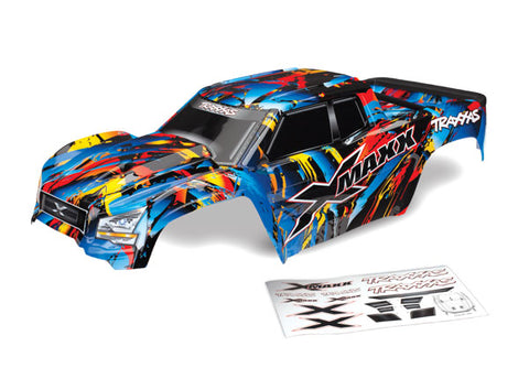 Traxxas X-Maxx Rock n' Roll Painted/Decaled Body-Mike's Hobby