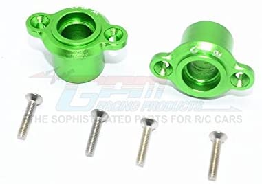 Aluminum Rear Axle Adapters - 1Pr Set Green – Mike's Hobby