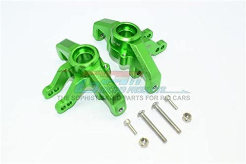 Aluminum Front Knuckle Arms - 1Pr Set Green-RC CAR PARTS-Mike's Hobby