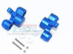 Aluminum Front Knuckle Arms - 2Pc Set Blue-RC CAR PARTS-Mike's Hobby