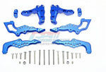 Aluminum Rear Damper Mount - 1 Set Blue-RC CAR PARTS-Mike's Hobby