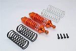 Aluminum Front Adjustable Spring Damper with Aluminum Ball Top & Ball Ends - 1Pr Set (1.3mm, 1.5mm, 1.7mm Coil Spring & 4mm Thick Shaft)-RC CAR PARTS-Mike's Hobby
