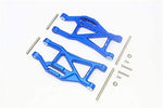 Traxxas Maxx Monster Truck Aluminum Front/Rear Lower Arms 14pc set (Blue)-RC CAR PARTS-Mike's Hobby