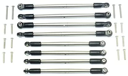 Traxxas E-Revo VXL Stainless Steel Adjustable Tie Rods 24pc set-RC CAR PARTS-Mike's Hobby