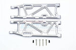 Aluminum Rear Lower Arms - 1Pr Set Gray Silver-Mike's Hobby